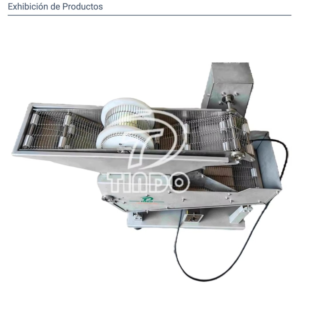 Rebozadora y empanadora automática 2 en 1 con cinta regulable · TINDO