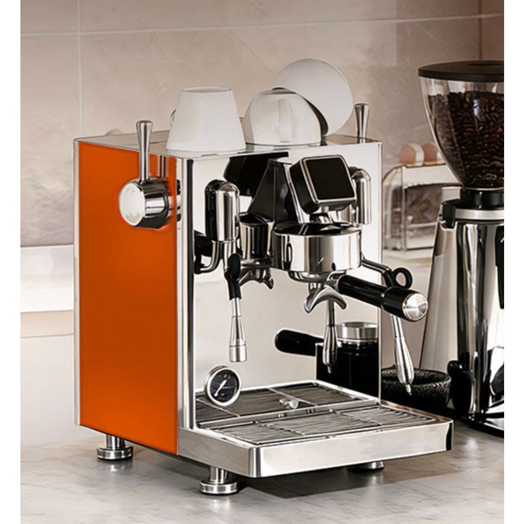 Cafetera espresso semiautomática 2800W con doble caldera y cabezal de 58mm · IT-CM6008