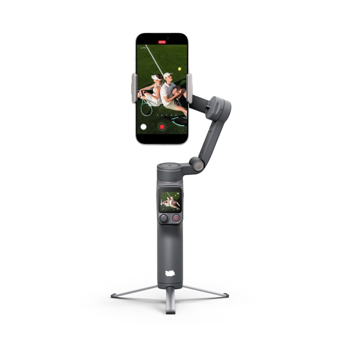 Estabilizador de 3 ejes para celulares con seguimiento IA y control remoto · Osmo Mobile 8P (DS508)